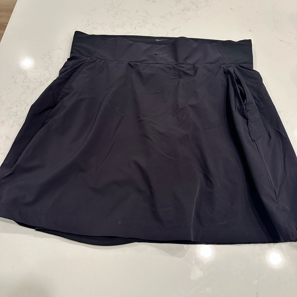 Nike Midnight Black Sports Skirt
